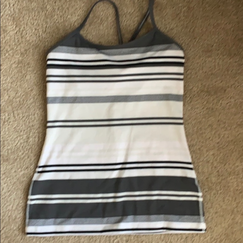Lululemon racerback tank.  Size 6